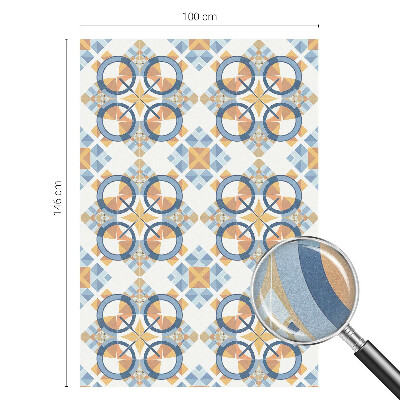 Model geometric Folie geam intimitate model vitraliu