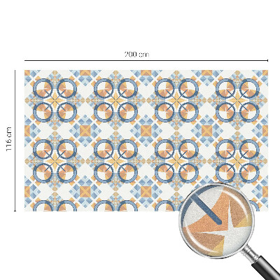 Model geometric Folie geam intimitate model vitraliu
