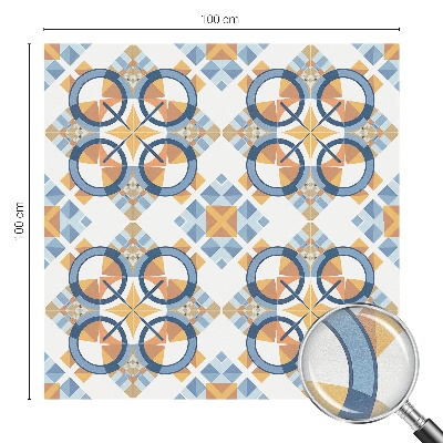 Model geometric Folie geam intimitate model vitraliu