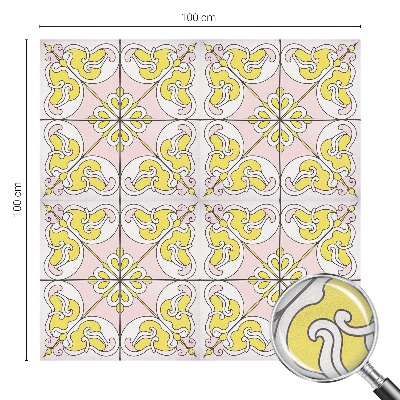 Flori abstracte Folie geam să nu se vadă din exterior