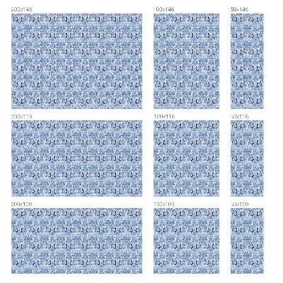 Pasăre florală Folie decorativă geam vitraliu