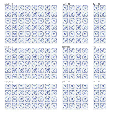 Flori delicate Folie geam intimitate model vitraliu