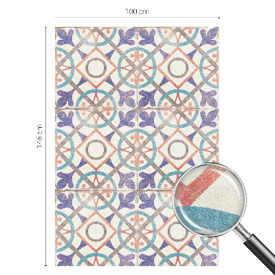 Mozaicuri colorate Folie geam să nu se vadă din exterior