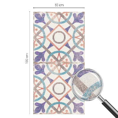 Mozaicuri colorate Folie geam să nu se vadă din exterior