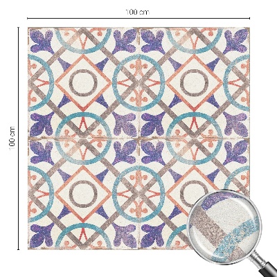 Mozaicuri colorate Folie geam să nu se vadă din exterior