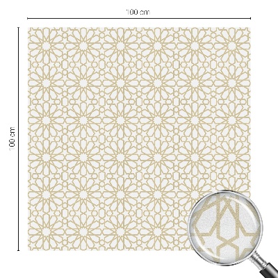 Modele geometrice Folie opacă geam cu model vitraliu