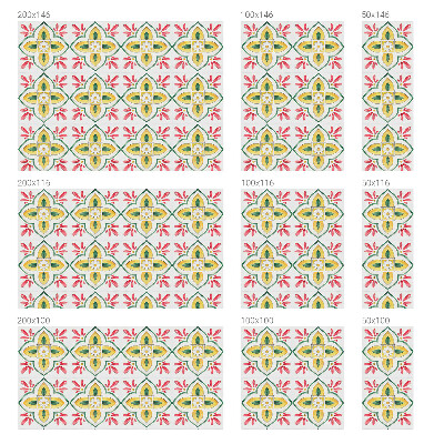 Ornament floral Folie geam să nu se vadă din exterior