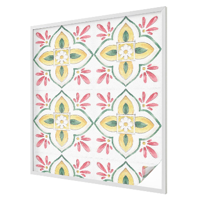 Ornament floral Folie geam să nu se vadă din exterior