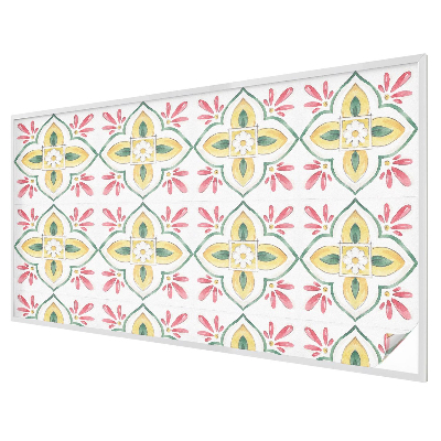 Ornament floral Folie geam să nu se vadă din exterior