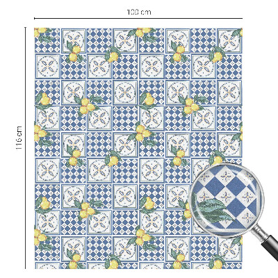 Model de lămâie Folie autocolantă geam