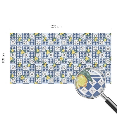 Model de lămâie Folie autocolantă geam