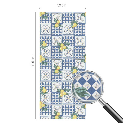 Model de lămâie Folie autocolantă geam