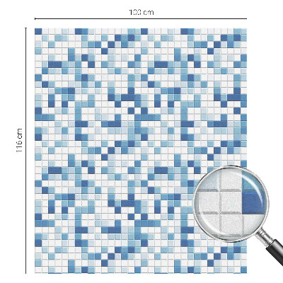 Joc de plăci Folie opacă geam cu model vitraliu