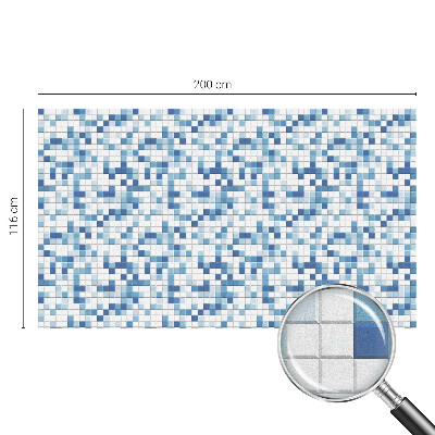 Joc de plăci Folie opacă geam cu model vitraliu