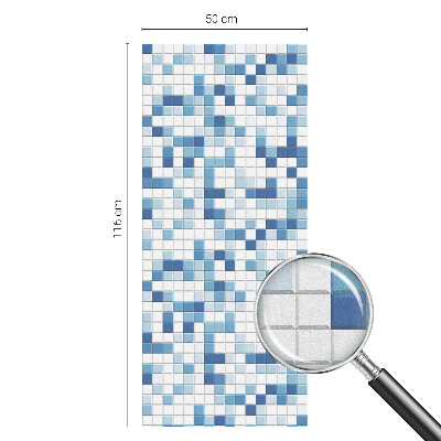 Joc de plăci Folie opacă geam cu model vitraliu