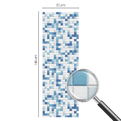 Joc de plăci Folie opacă geam cu model vitraliu