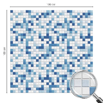 Joc de plăci Folie opacă geam cu model vitraliu