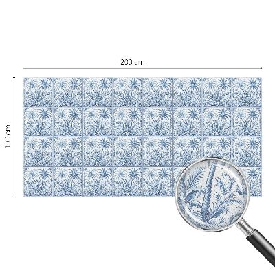 Peisaj tropical Folie autocolantă geam