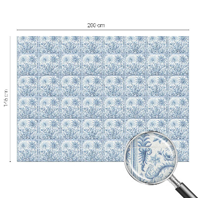 Peisaj tropical Folie autocolantă geam