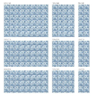 Peisaj tropical Folie autocolantă geam