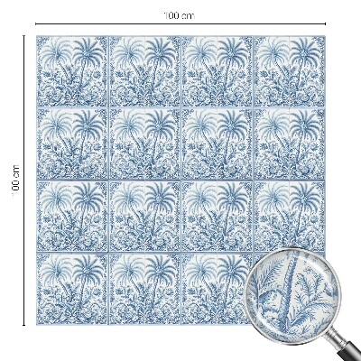 Peisaj tropical Folie autocolantă geam