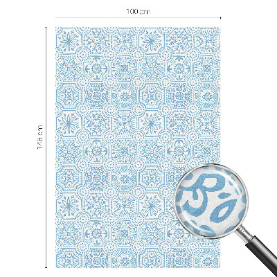 Plăci albastre Folie autocolantă geam