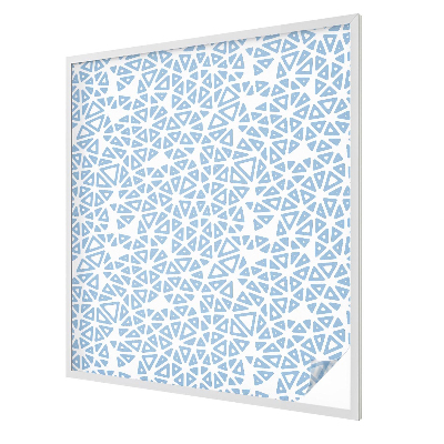 Modele geometrice Folie geam să nu se vadă din exterior