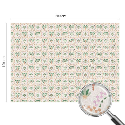 Palmieri exotici Folie decorativă geam vitraliu