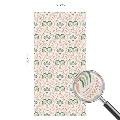 Palmieri exotici Folie decorativă geam vitraliu