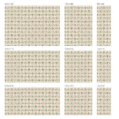 Leopard de palmier Folie opacă geam cu model vitraliu