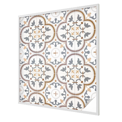 Ornamente cu faianță Folie geam intimitate model vitraliu