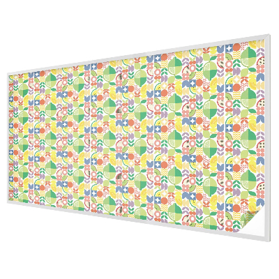 Fructe colorate Folie decorativă geam vitraliu