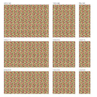 Abstracție colorată Folie autocolantă geam