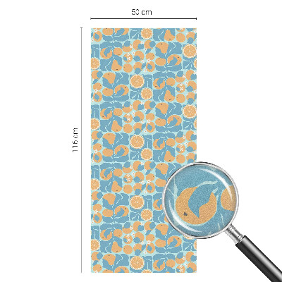 Citrice cu gust de pește Folie autocolantă geam