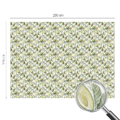 Frunze de avocado Folie geam să nu se vadă din exterior