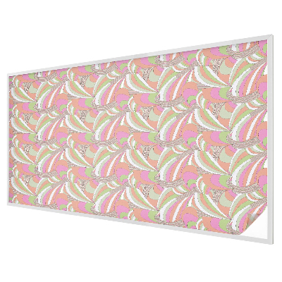 Zig-zag colorat Folie opacă geam cu model vitraliu