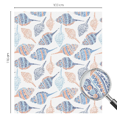 Scoici de mare Folie autocolantă geam