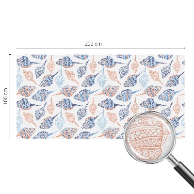 Scoici de mare Folie autocolantă geam