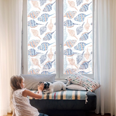 Scoici de mare Folie autocolantă geam