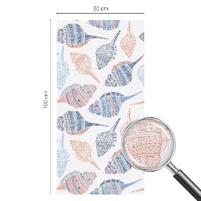 Scoici de mare Folie autocolantă geam