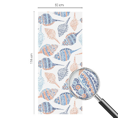 Scoici de mare Folie autocolantă geam