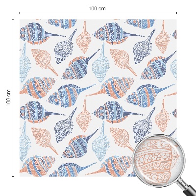 Scoici de mare Folie autocolantă geam