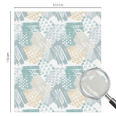 Mozaic abstract Folie geam să nu se vadă din exterior