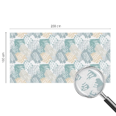 Mozaic abstract Folie geam să nu se vadă din exterior