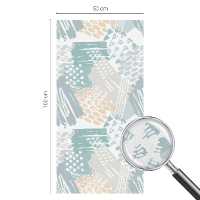 Mozaic abstract Folie geam să nu se vadă din exterior