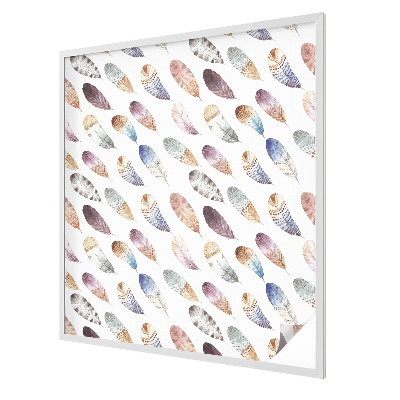 Pene boho Folie opacă geam cu model vitraliu