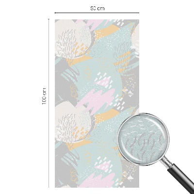 Armonie abstractă Folie geam să nu se vadă din exterior