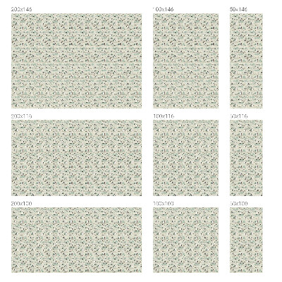 Un sat idilic Folie decorativă geam vitraliu