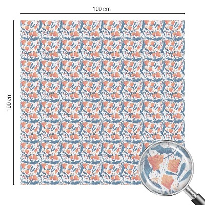 O sărbătoare florală Folie geam intimitate model vitraliu