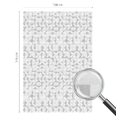 Modele geometrice Folie geam să nu se vadă din exterior